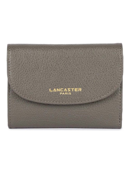 Lancaster Portefeuille dos à dos A rabat avec pression Dune - Kiabi