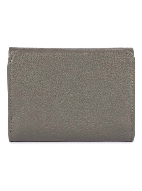 Lancaster Portefeuille dos à dos A rabat avec pression Dune - Kiabi