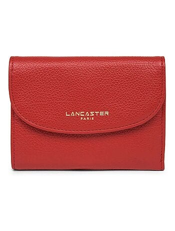 Lancaster Portefeuille dos à dos A rabat avec pression Dune