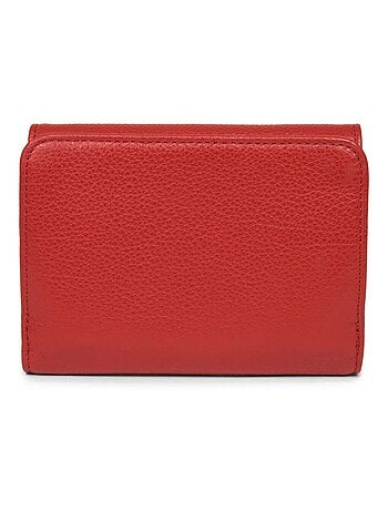 Lancaster Portefeuille dos à dos A rabat avec pression Dune