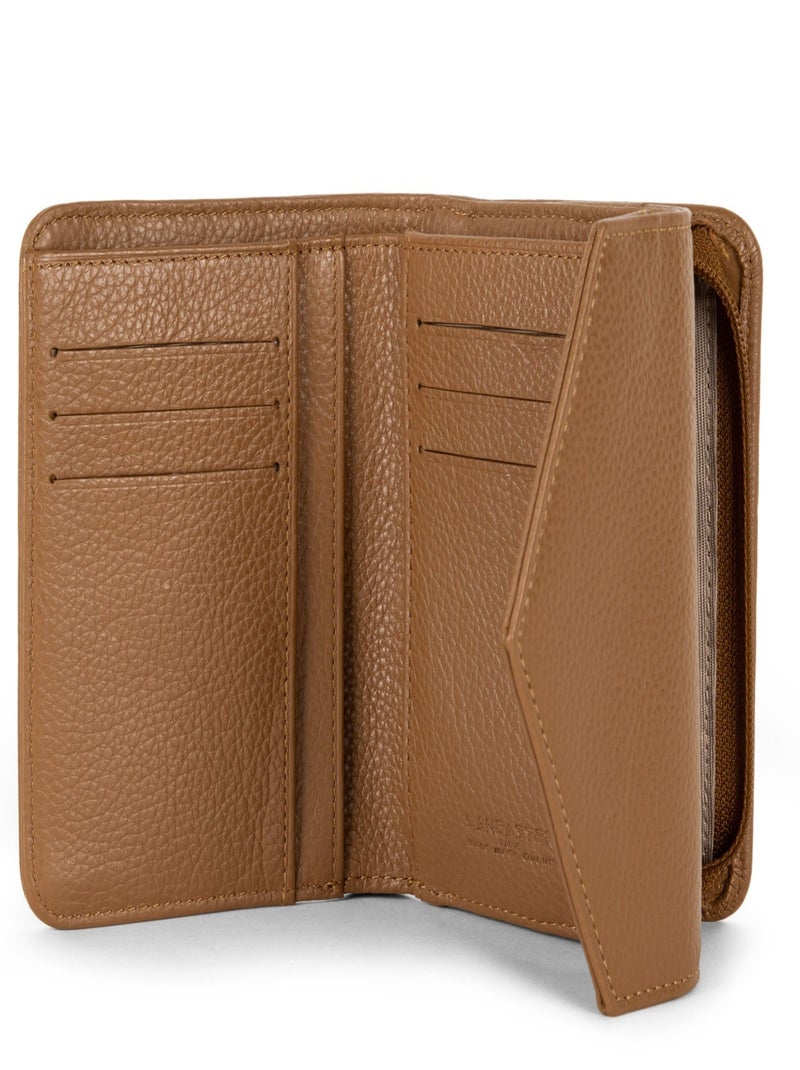 Lancaster Portefeuille Foulonné PM Marron - Kiabi