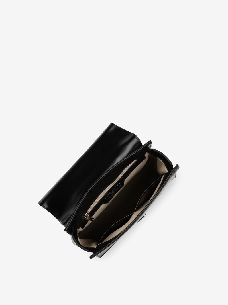 Lancaster Sac à dos à Rabat Suave Even Noir - Kiabi