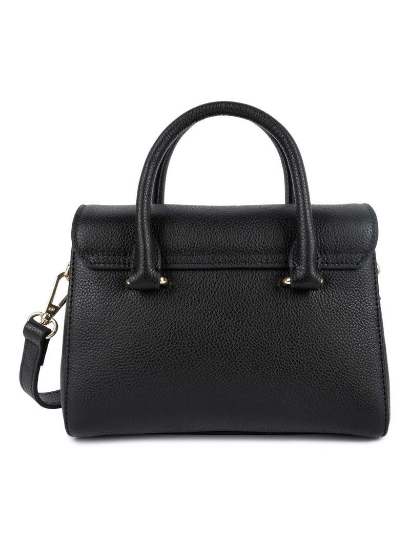 Lancaster Sac à main A rabat avec fermoir Mini Milano Cosmos Noir - Kiabi