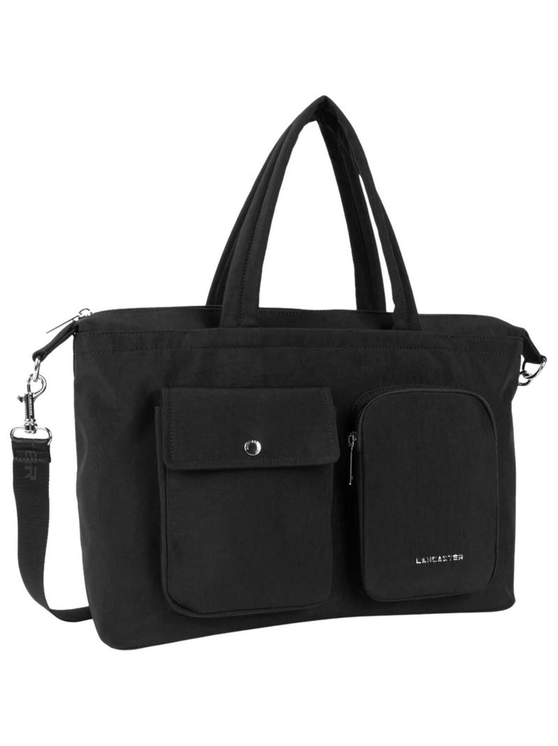Lancaster Sac à main bowling Zippé Basic Pocket Noir - Kiabi