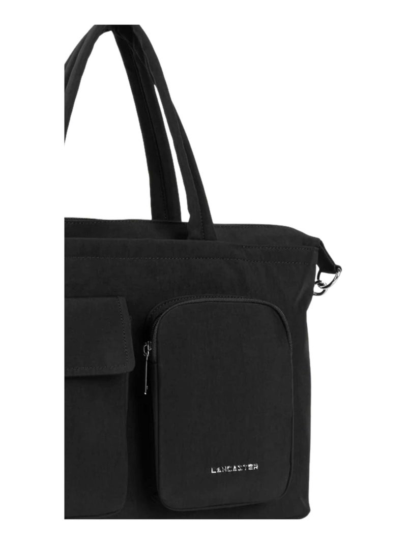 Lancaster Sac à main bowling Zippé Basic Pocket Noir - Kiabi