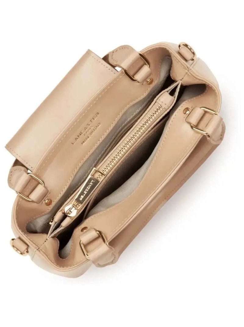 Lancaster Sac À Main Suave Evenly S   Foncé Beige - Kiabi