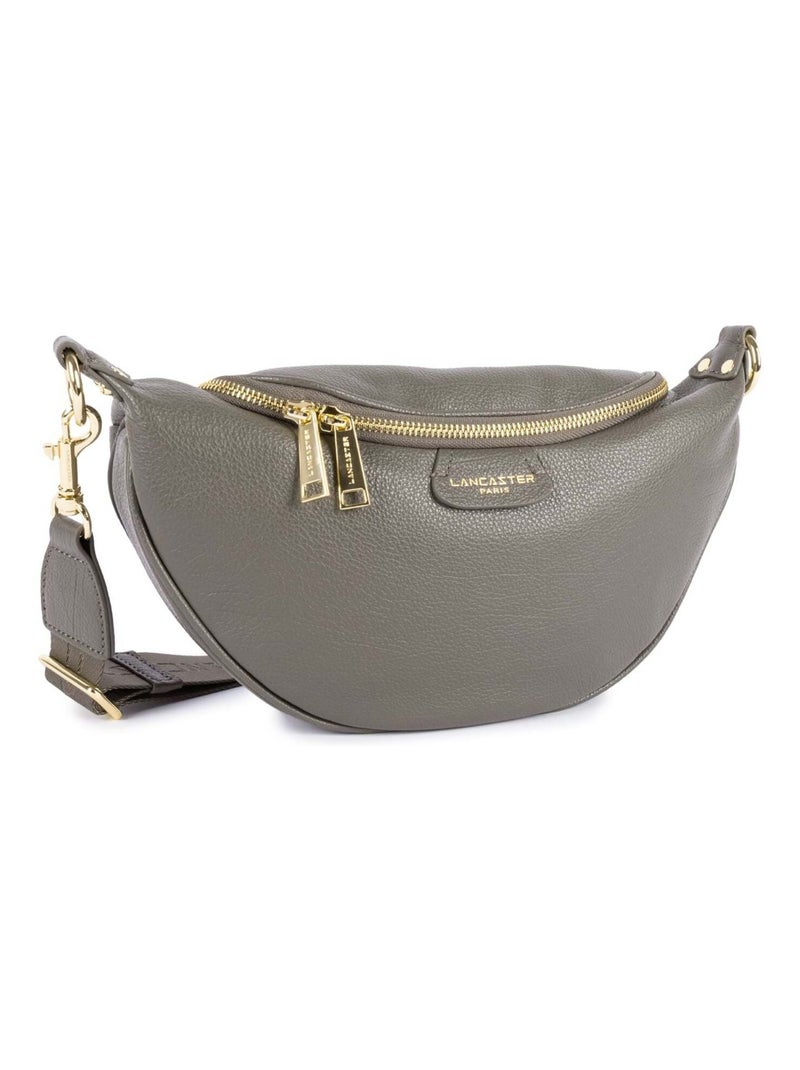 Lancaster Sac banane Zippé Dune Gris - Kiabi