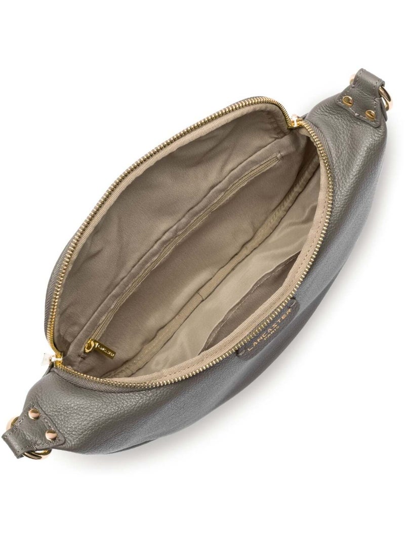 Lancaster Sac banane Zippé Dune Gris - Kiabi