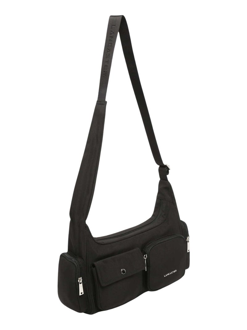 Lancaster Sac besace Zippé Basic Pocket Noir - Kiabi