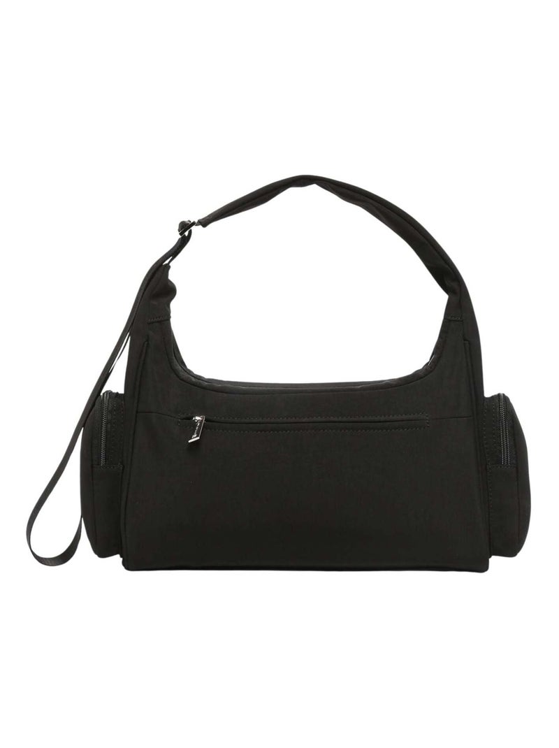Lancaster Sac besace Zippé Basic Pocket Noir - Kiabi
