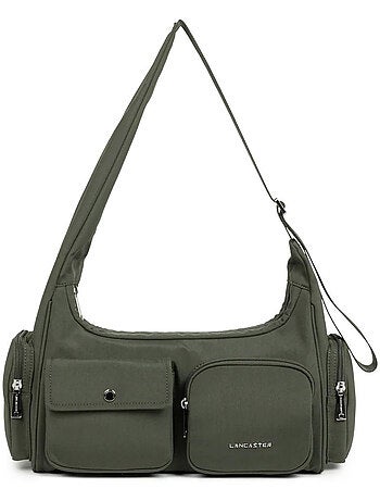 Lancaster Sac besace Zippé Basic Pocket