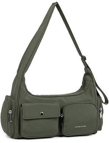 Lancaster Sac besace Zippé Basic Pocket