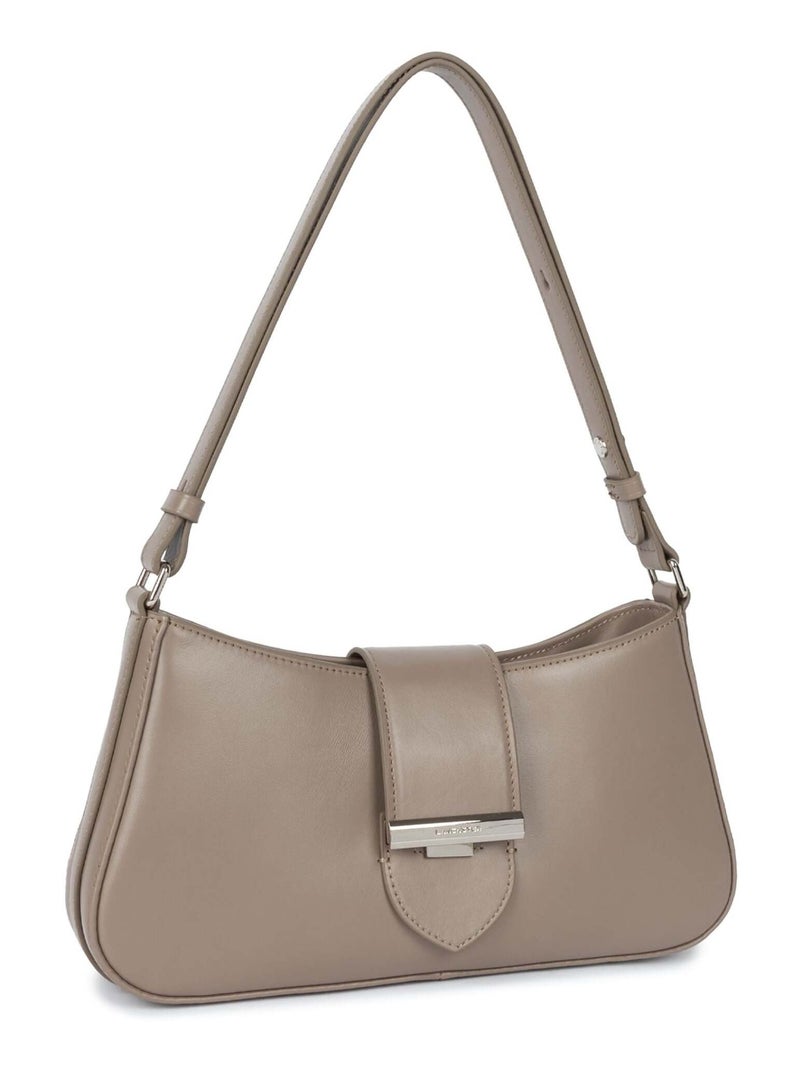 Lancaster Sac besace Zippé M Paris Ily Gris - Kiabi