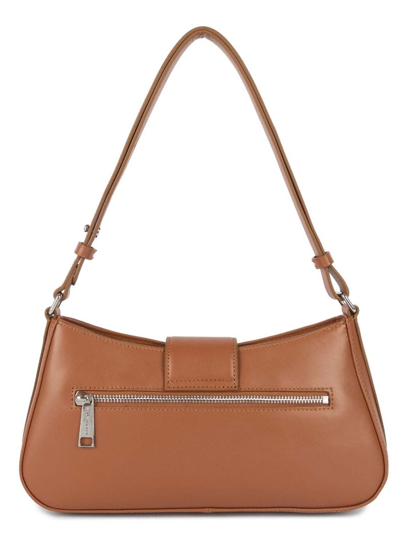 Lancaster Sac besace Zippé M Paris Ily Marron - Kiabi
