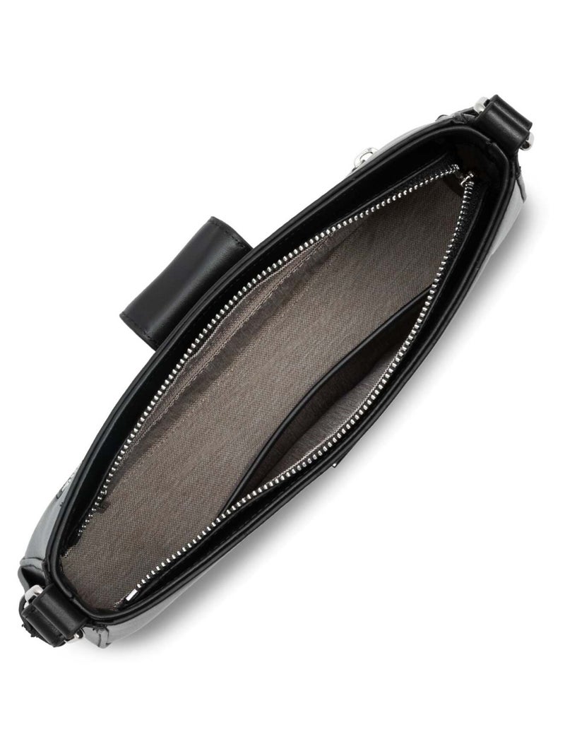 Lancaster Sac besace Zippé M Paris Ily Noir - Kiabi
