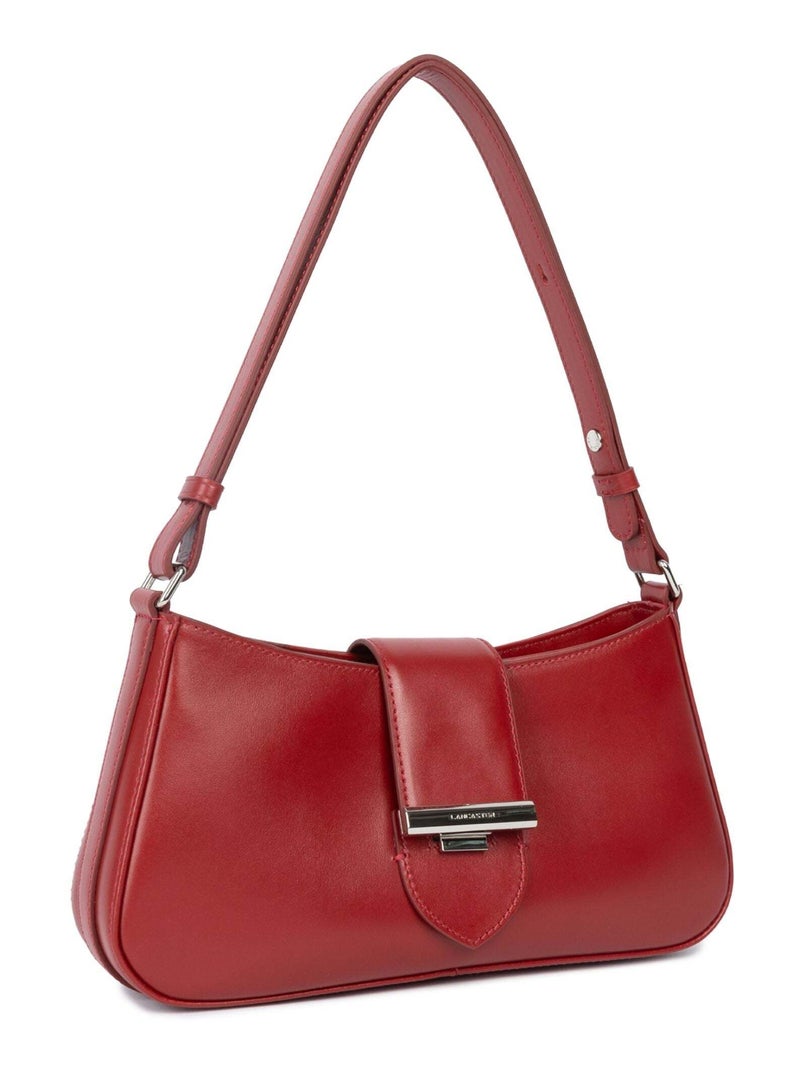 Lancaster Sac besace Zippé M Paris Ily Rouge - Kiabi