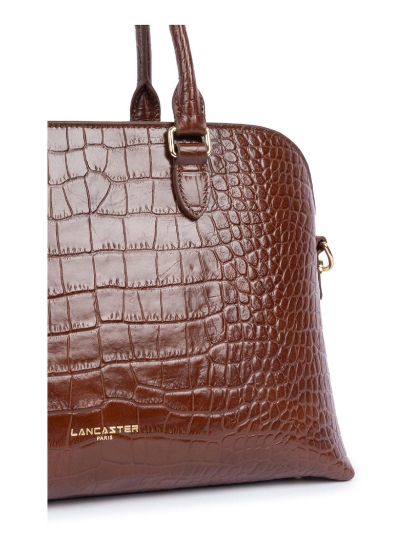 Lancaster Sac demi lune Zippé L Exo Marron - Kiabi