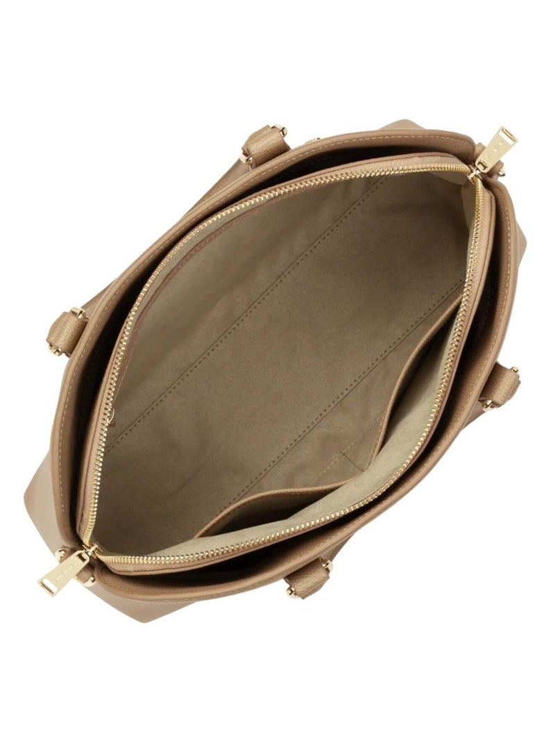 Lancaster Sac demi lune Zippé Sierra Jia Beige - Kiabi