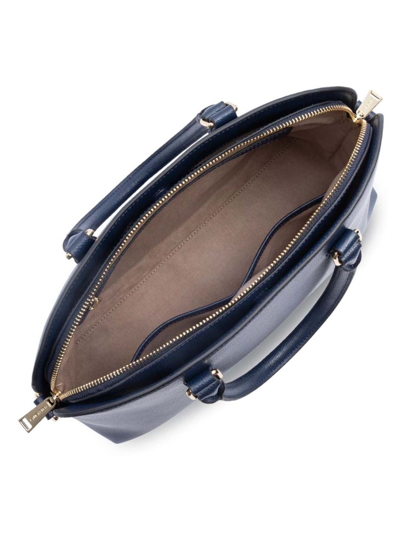 Lancaster Sac demi lune Zippé Sierra Jia   Foncé Bleu - Kiabi