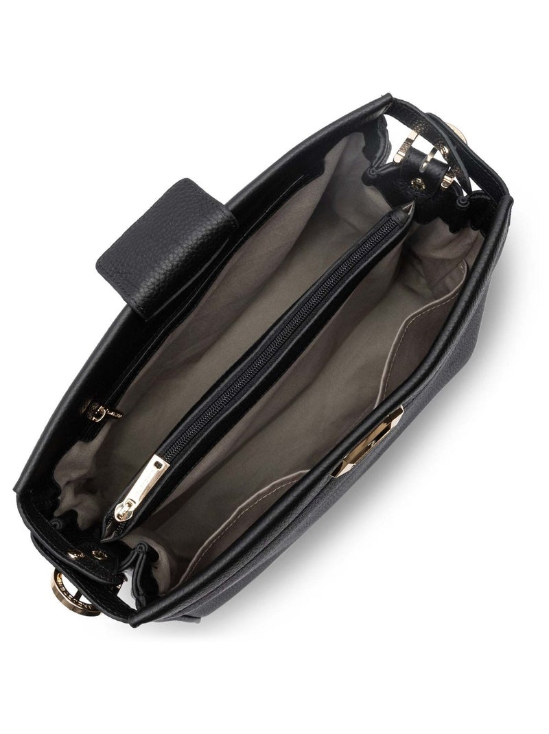 Lancaster Sac hobo Avec fermoir L Lady ROMY Noir - Kiabi