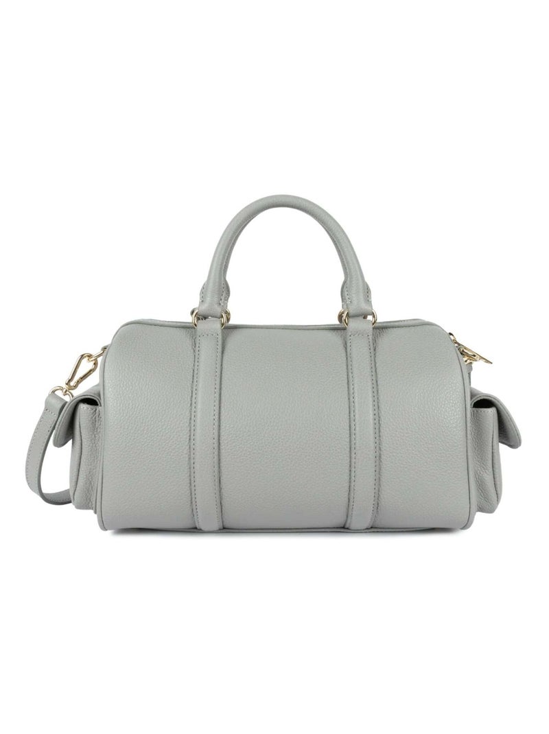 Lancaster Sac polochon Zippé M Milano Ana Gris - Kiabi