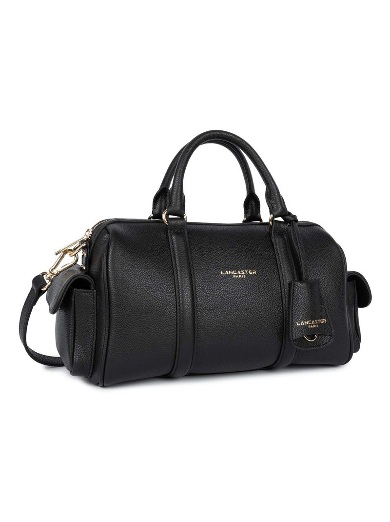 Lancaster Sac polochon Zippé M Milano Ana Noir - Kiabi