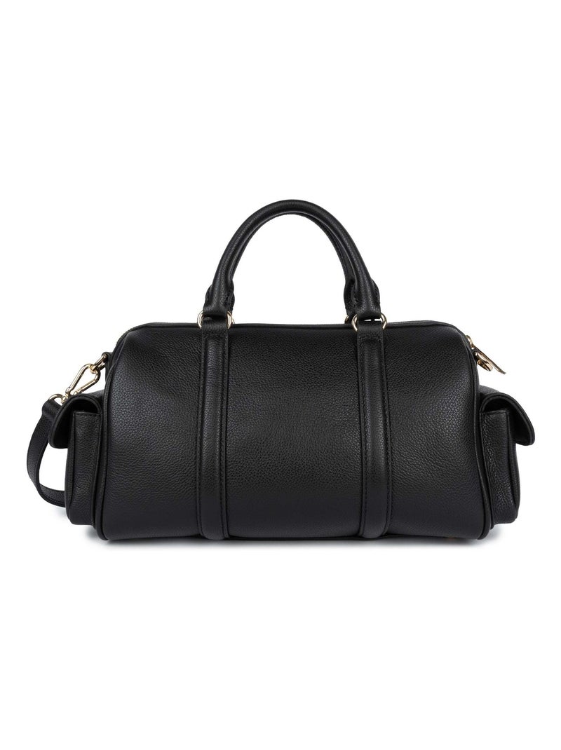 Lancaster Sac polochon Zippé M Milano Ana Noir - Kiabi