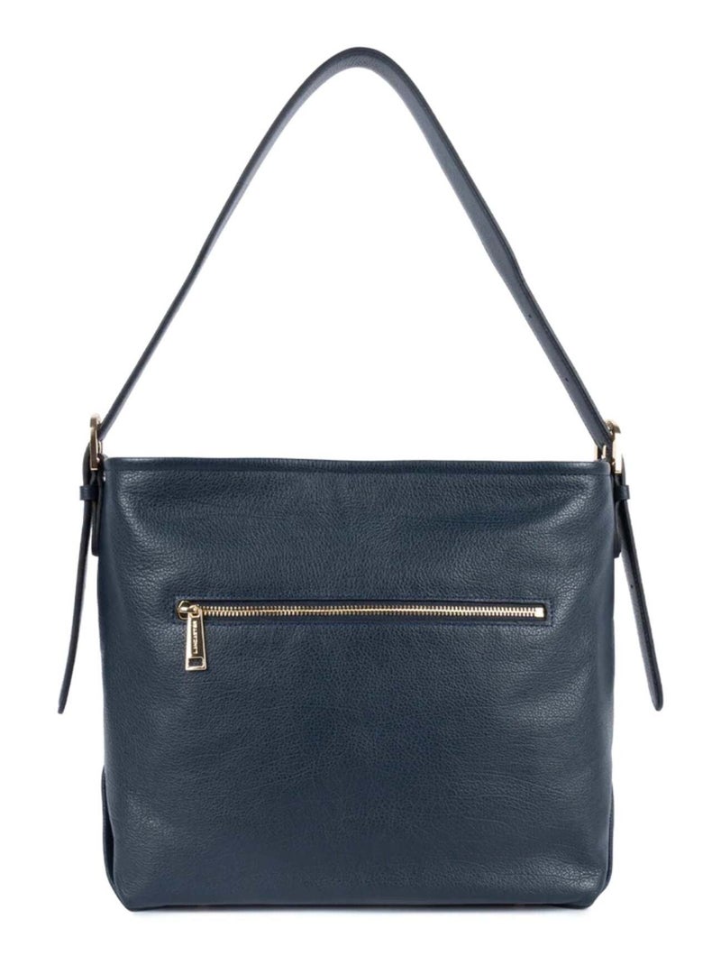 Lancaster Sac seau Zippé Dune   Foncé Bleu - Kiabi