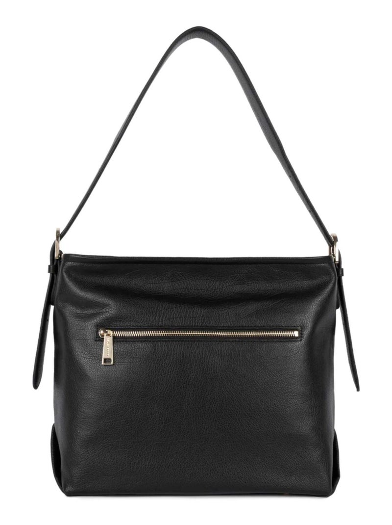 Lancaster Sac seau Zippé Dune Noir - Kiabi