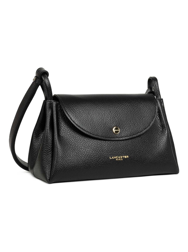 Lancaster Sac trotteur A rabat aimanté L Accordéon Double   - In - Nude Noir - Kiabi