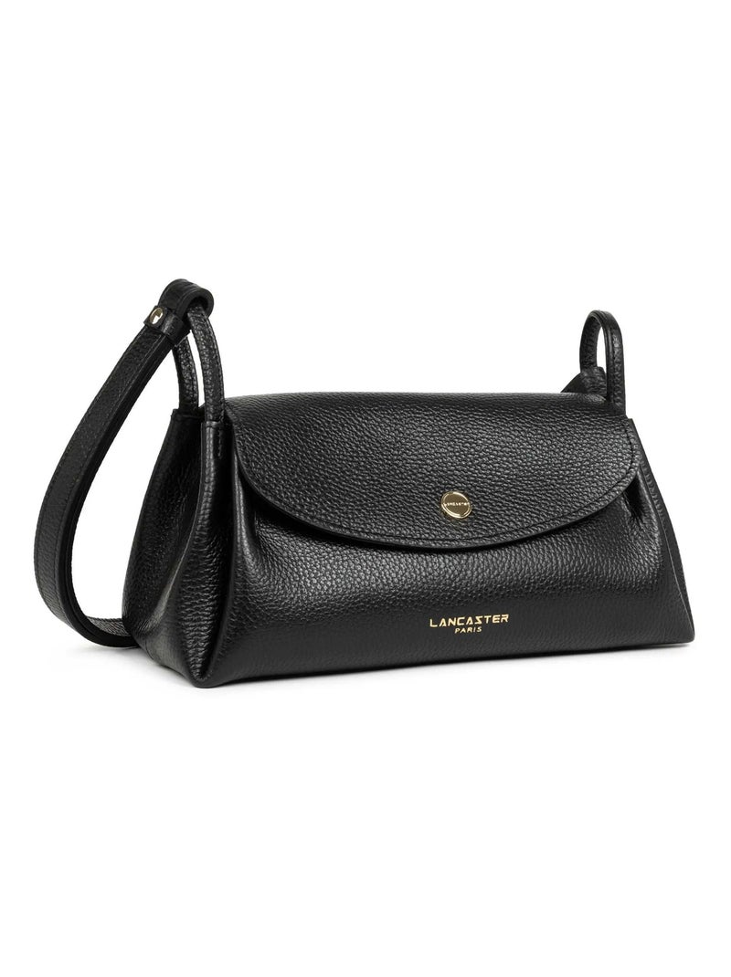 Lancaster Sac trotteur A rabat aimanté M Accordéon Double   - In - Nude Noir - Kiabi