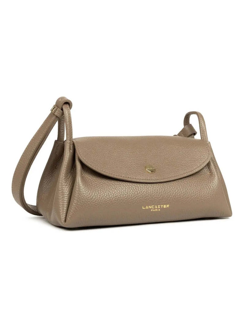 Lancaster Sac trotteur A rabat aimanté M Accordéon Double  Taupe - In - Doré/or - Kiabi