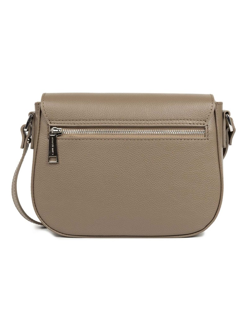 Lancaster Sac trotteur A rabat aimanté Milano Bao Beige - Kiabi