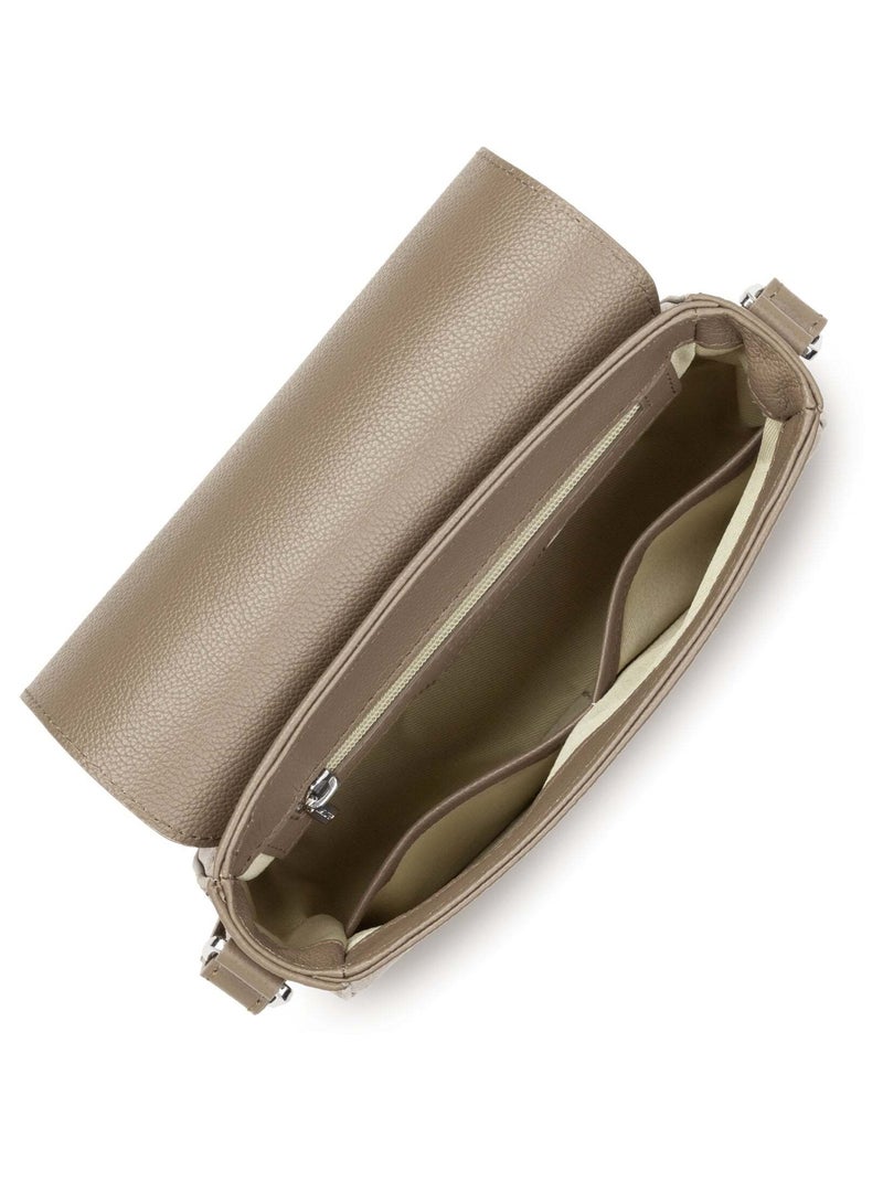 Lancaster Sac trotteur A rabat aimanté Milano Bao Beige - Kiabi