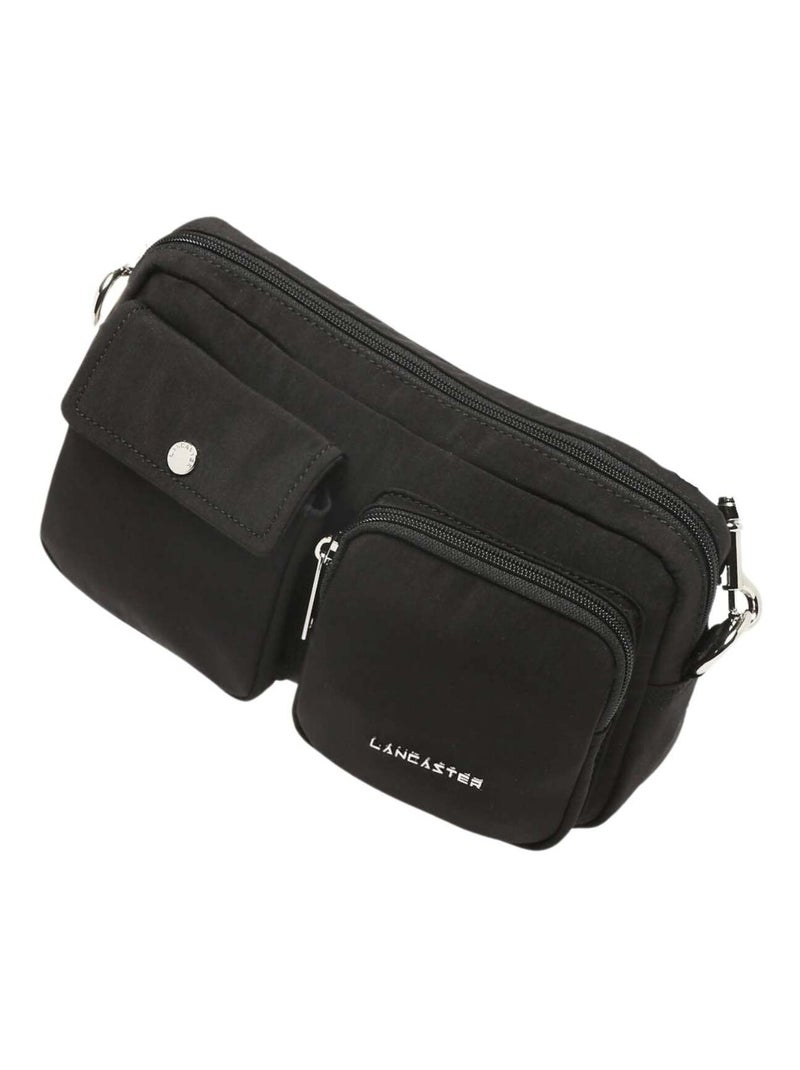 Lancaster Sac trotteur Zippé Basic Pocket Noir - Kiabi