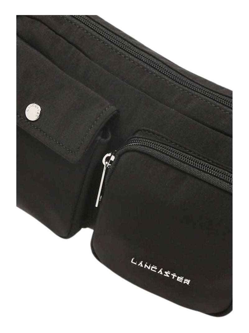 Lancaster Sac trotteur Zippé Basic Pocket Noir - Kiabi