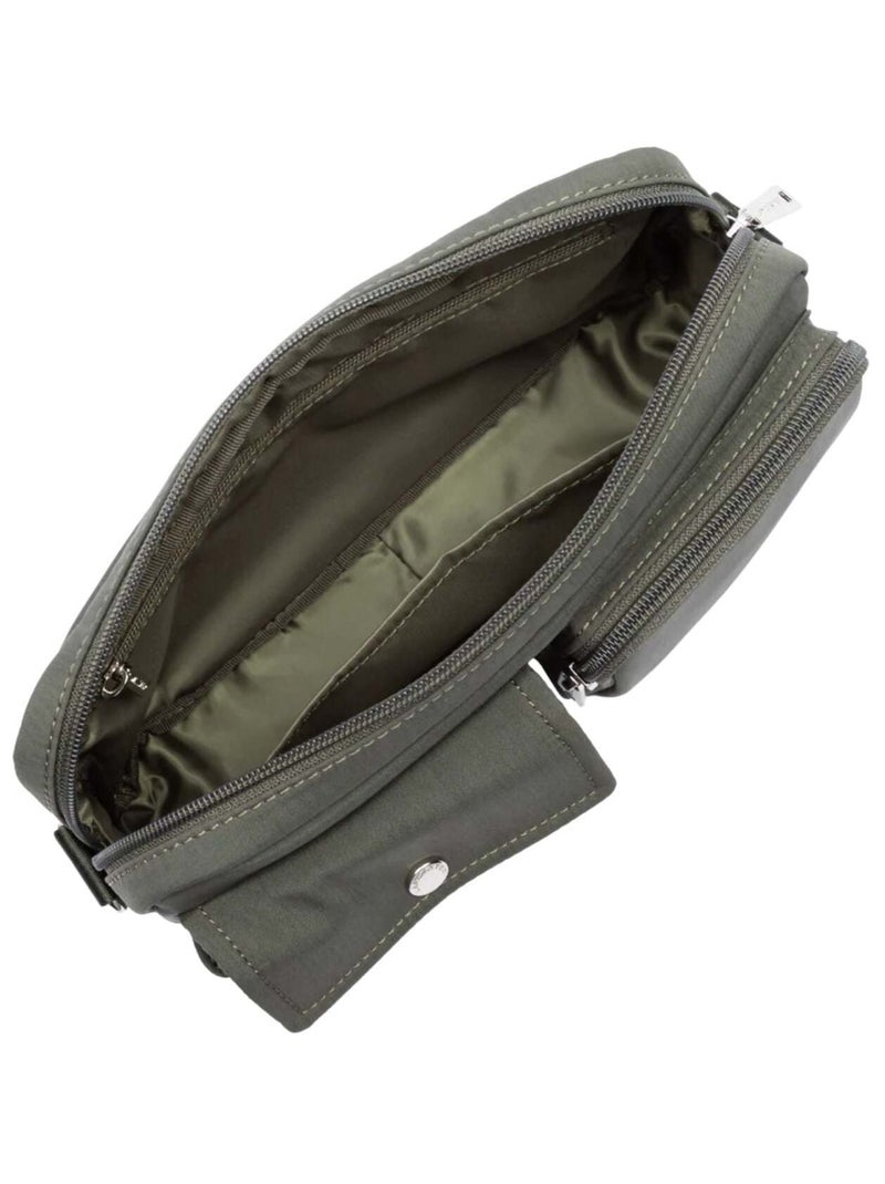 Lancaster Sac trotteur Zippé Basic Pocket Vert - Kiabi