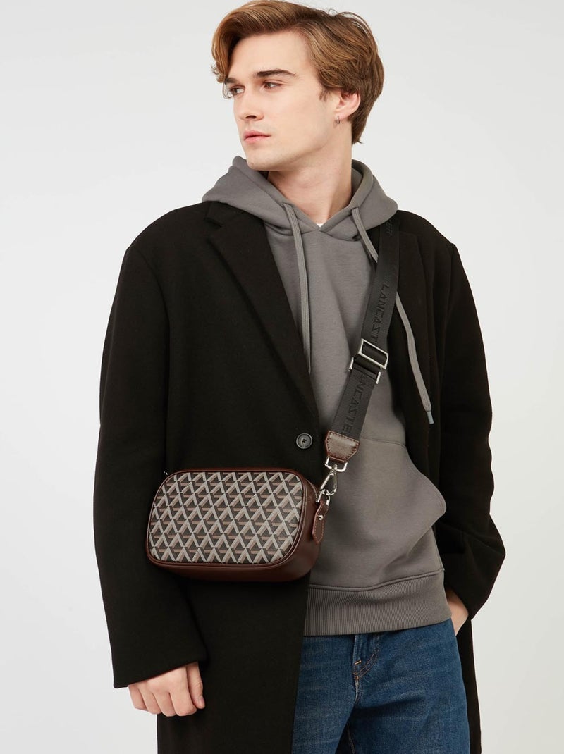 Lancaster Sac trotteur Zippé Ikon IT Marron - Kiabi