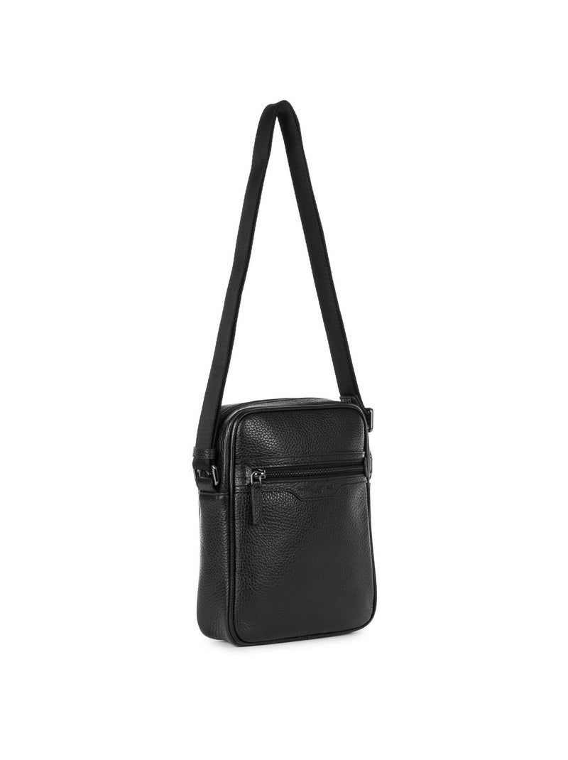 Lancaster Sac trotteur Zippée Milano Gentlemen Noir - Kiabi