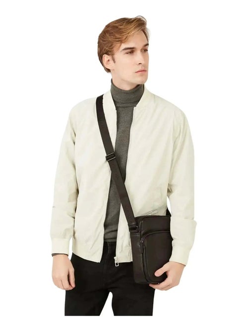 Lancaster Sacoche Cuir SOFT VINTAGE - Kiabi