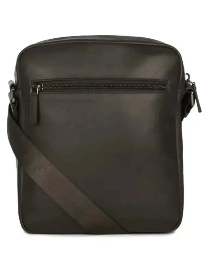 Lancaster Sacoche Cuir SOFT VINTAGE Marron - Kiabi