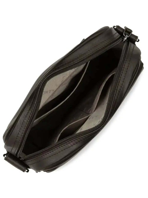 Lancaster Sacoche Cuir SOFT VINTAGE - Kiabi