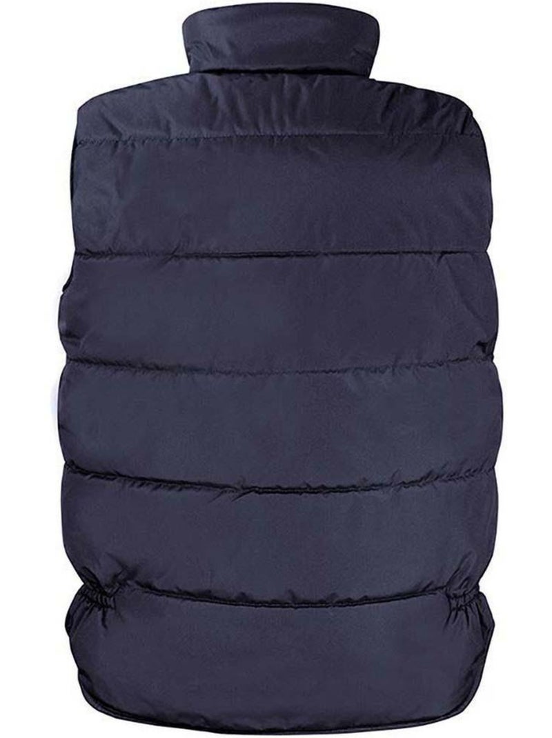 Lance veste sans manches hydrofuge et coupe-vent - result Bleu marine - Kiabi