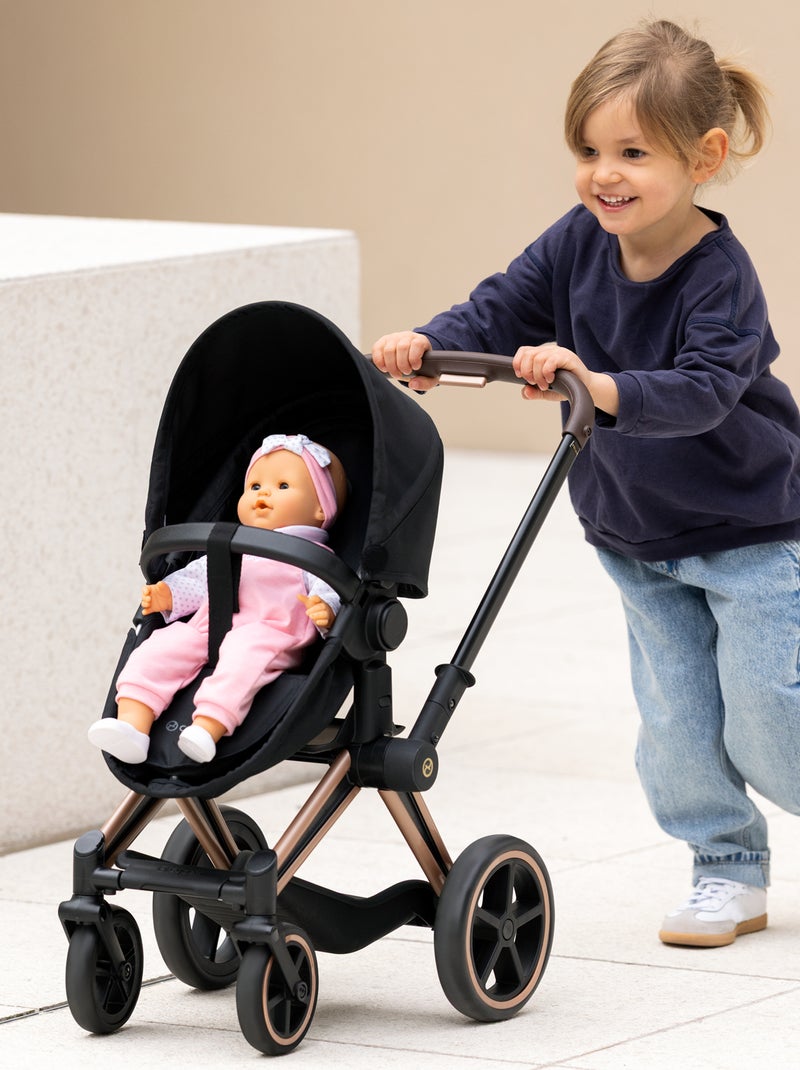 Landau 3 en 1 Cybex Priam Noir pour poupon 36 / 42 / 52 cm N/A - Kiabi