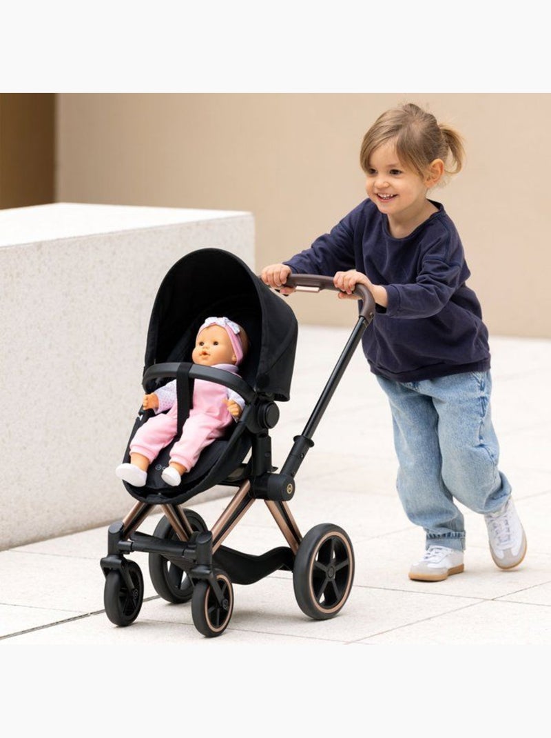 Landau 3 en 1 Cybex Priam Noir pour poupon 36 / 42 cm Noir - Kiabi