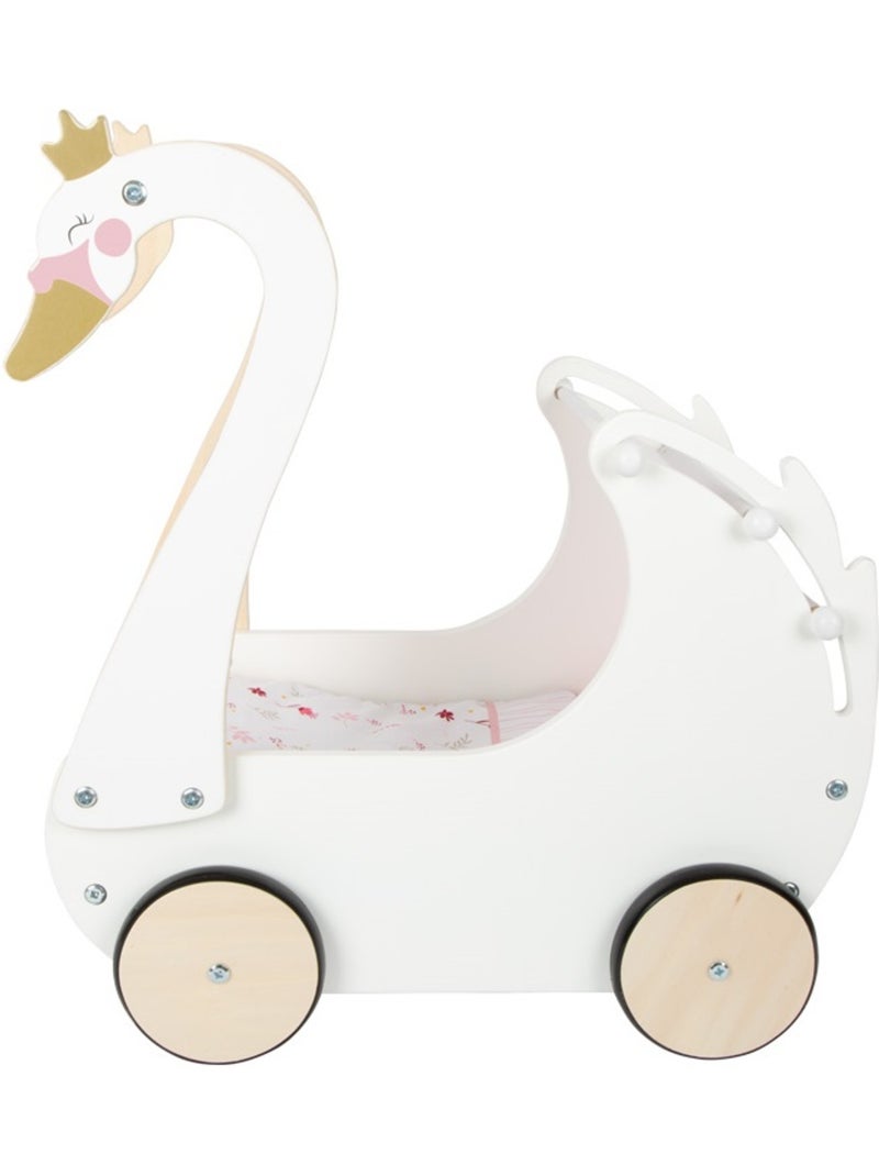 Landau de poupée cygne Beige - Kiabi