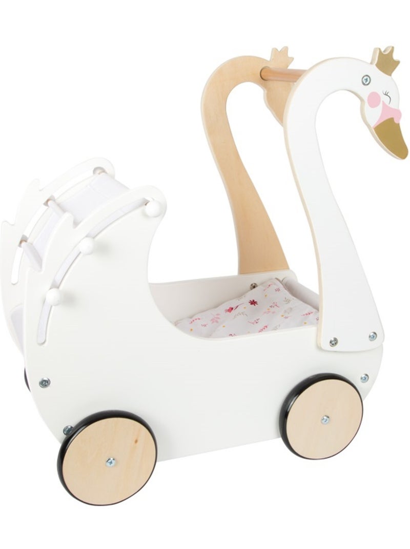 Landau de poupée cygne Beige - Kiabi