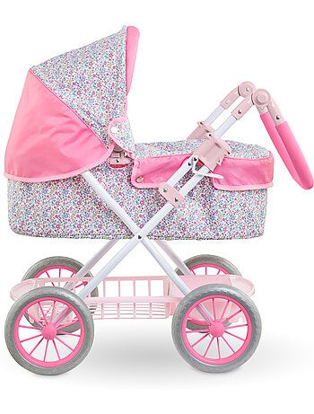Landau Floral pour poupons 36 / 42 et 52 cm
