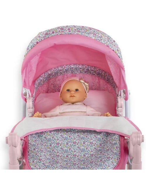 Landau Floral pour poupons 36 / 42 et 52 cm - Kiabi