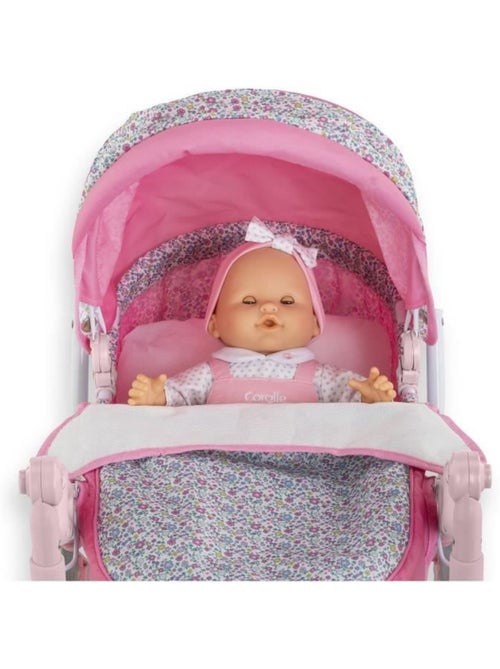Landau Floral pour poupons 36 / 42 et 52 cm - Kiabi